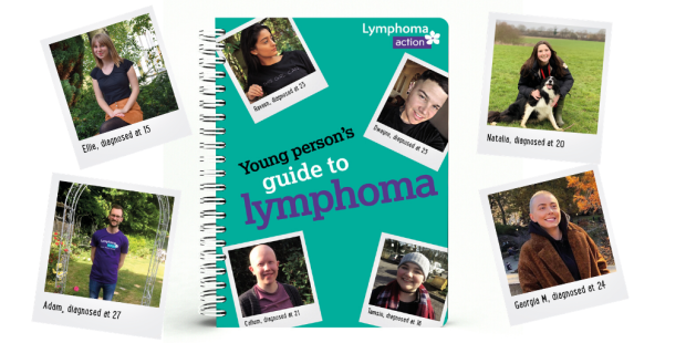 Young person's guide to lymphoma cover and contributors