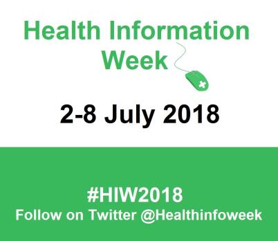 Health Information Week July 2-8 2018