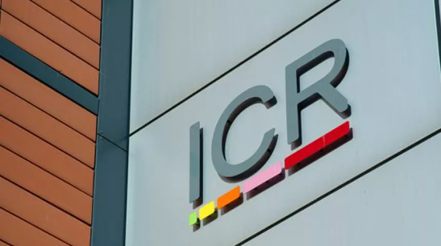 ICR logo on building 