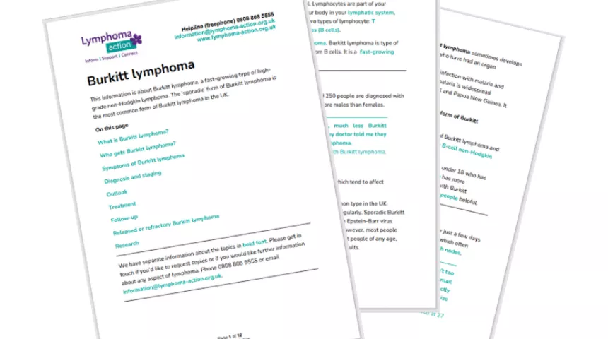 Image of Burkitt lymphoma PDF pages