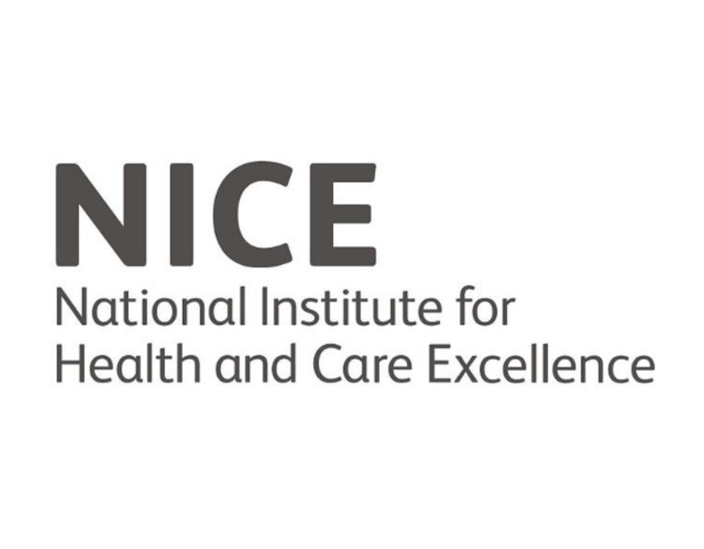 Logo for the National Institute for Health and Care Excellence (NICE)