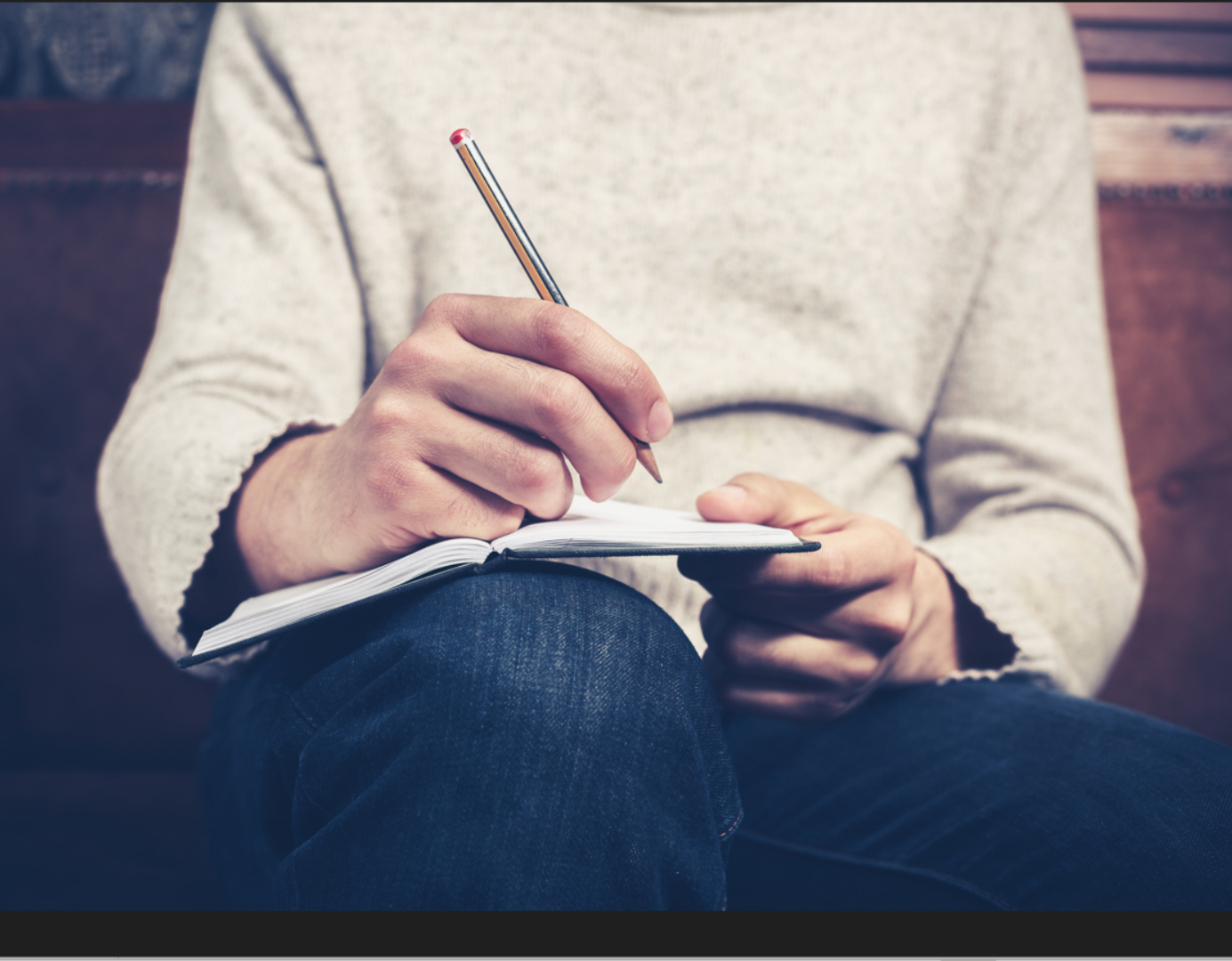 Nurse writing notes