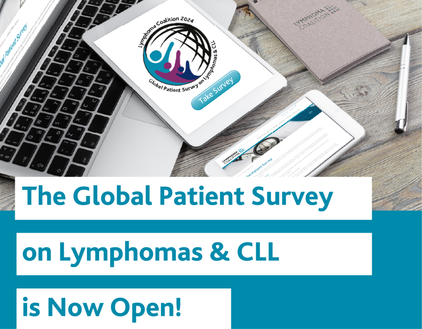 The Global Patient Survey on Lymphomas and CLL is now open