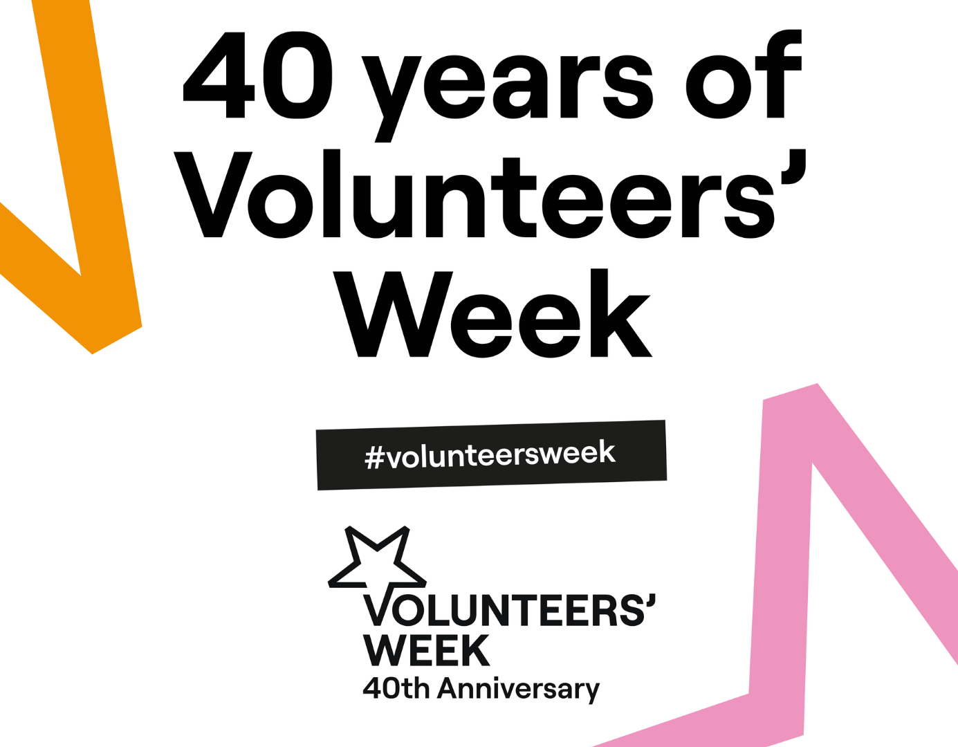 40 years of Volunteers' week