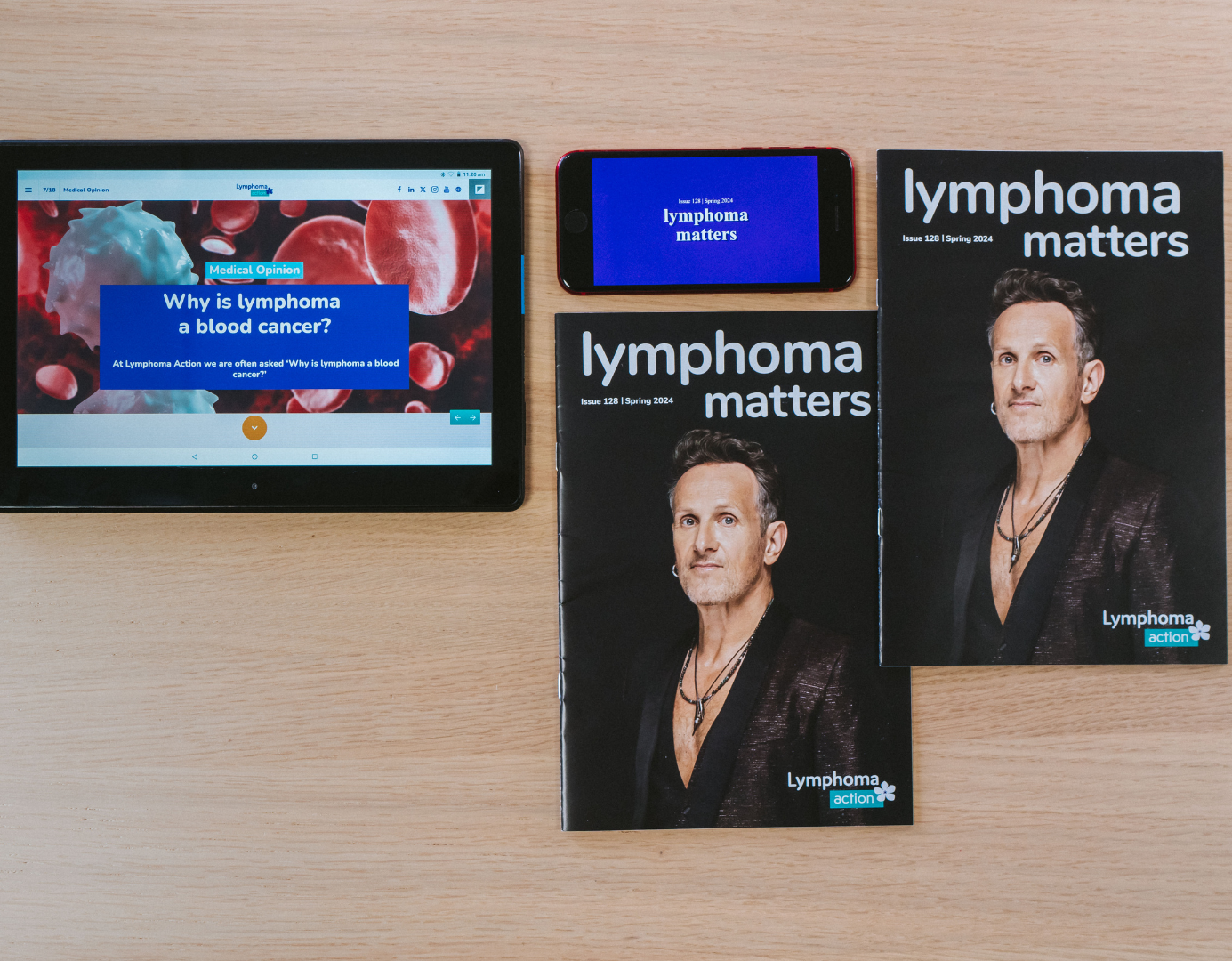 Lymphoma Matters print and digital