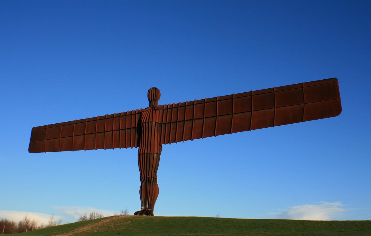Sculpture of Angel of the North 