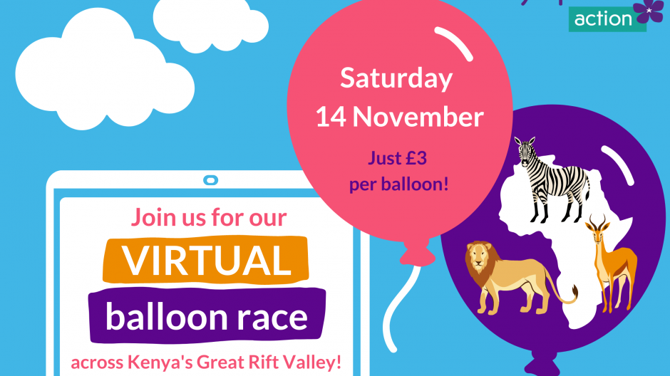 Virtual balloon race