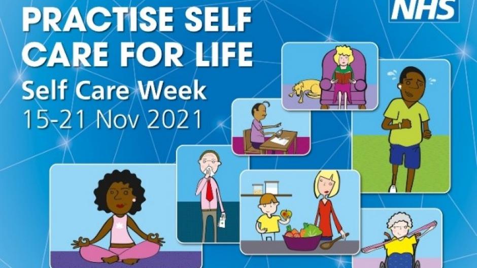 Practise self care for life graphic