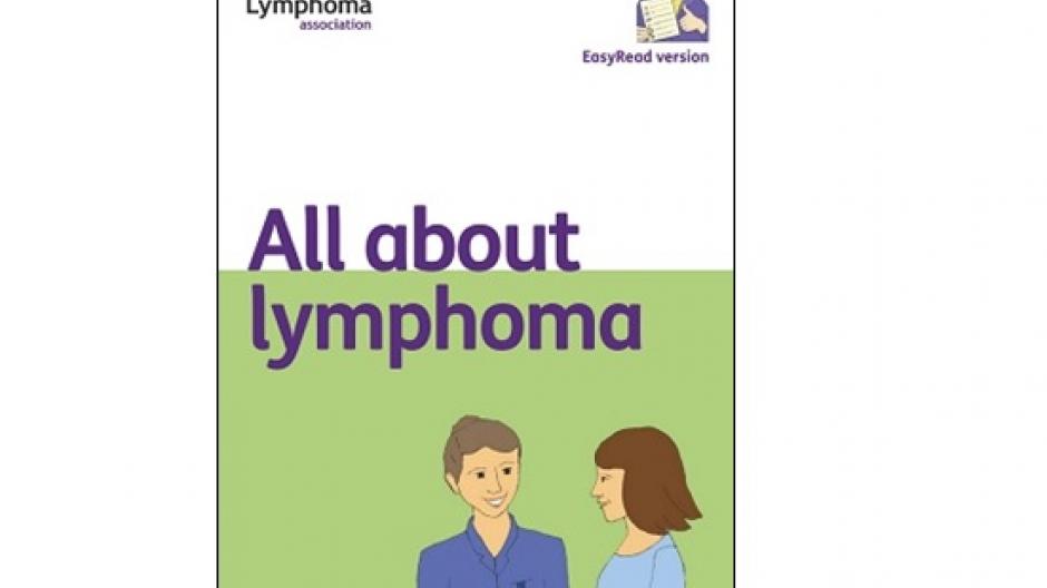 Front cover of All about lymphoma 