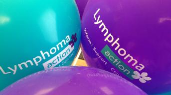 Close up Lymphoma Action balloons