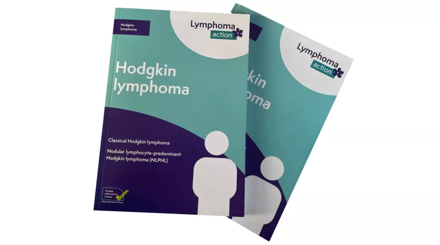 Cover of updated Hodgkin lymphoma book