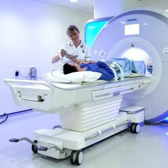 MRI scanner picture courtesy of the Royal Marsden NHS Foundation Trust