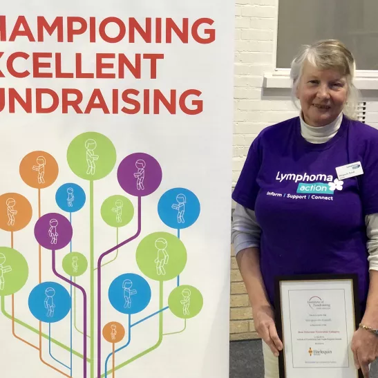 Marguerite volunteering award Nov 2019