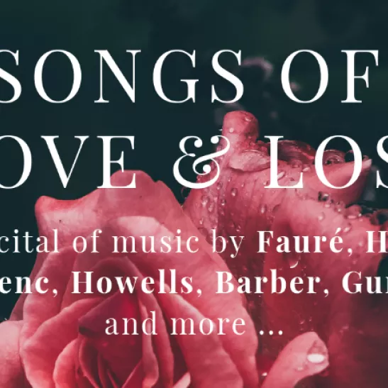 SONGS OF LOVE & LOSS thame concert