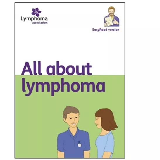 Front cover of All about lymphoma 