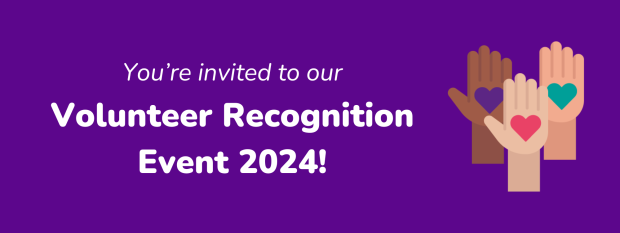 You're invited to our Volunteer Recognition Event 2024!